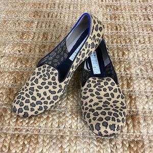 Rothy’s Cheetah Spot Loafers, Size 9